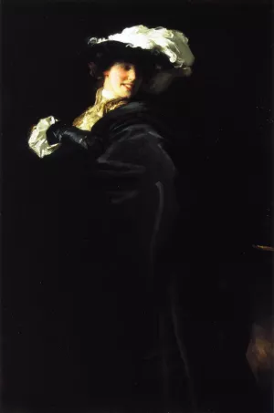 A Vele Gonfie also known as Ena Wertheimer painting by John Singer Sargent