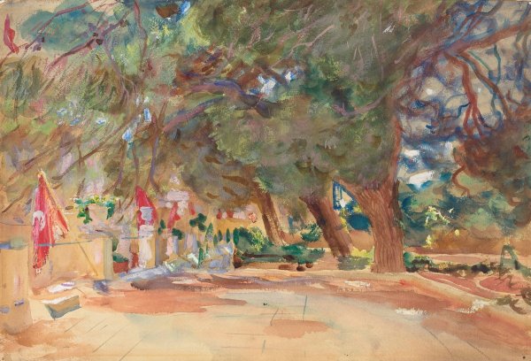 A War Memorial  by John Singer Sargent - Hand-Painted Oil Painting Reproduction