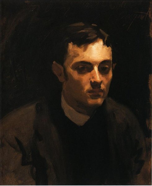 Albert de Belleroche by John Singer Sargent - Hand-Painted Oil Painting Reproduction