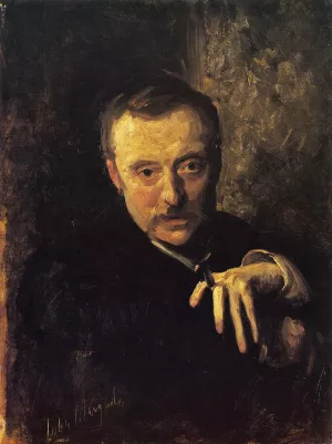 Antonio Mancini painting by John Singer Sargent