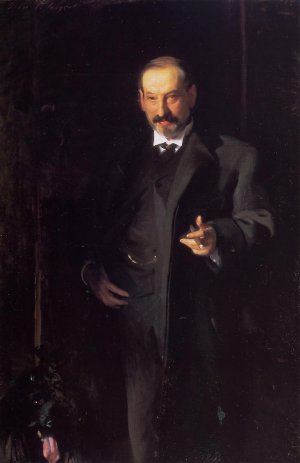 Asher Wertheimer Oil painting by John Singer Sargent