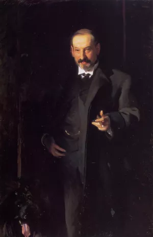Asher Wertheimer by John Singer Sargent - Oil Painting Reproduction