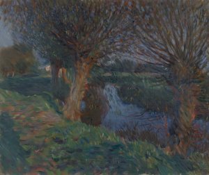 At Calcot by John Singer Sargent Oil Painting