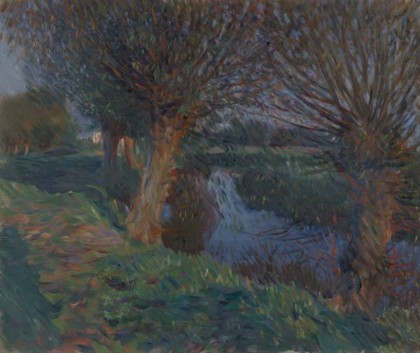 At Calcot  by John Singer Sargent - Hand-Painted Oil Painting Reproduction