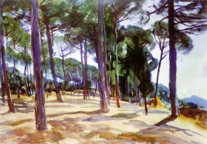 At Frascati by John Singer Sargent - Oil Painting Reproduction