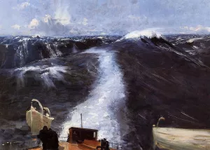 Atlantic Storm by John Singer Sargent - Oil Painting Reproduction