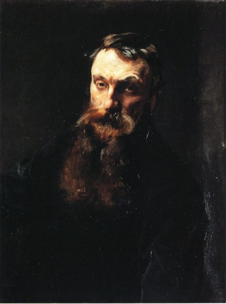 Auguste Rodin by John Singer Sargent - Hand-Painted Oil Painting Reproduction