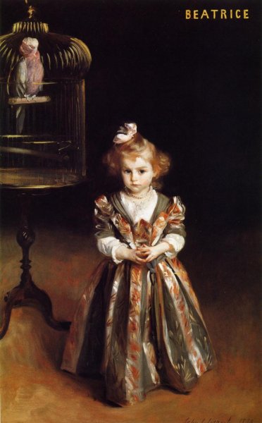 Beatrice Goelet by John Singer Sargent - Hand-Painted Oil Painting Reproduction