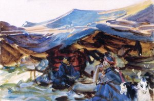 Bedouin Women by John Singer Sargent Oil Painting
