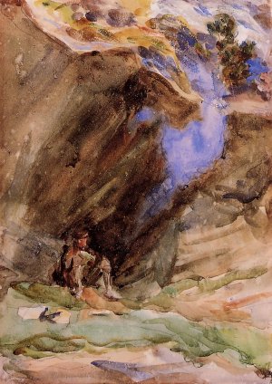 Bivouac by John Singer Sargent Oil Painting