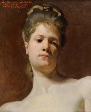 Blonde Model by John Singer Sargent Oil Painting