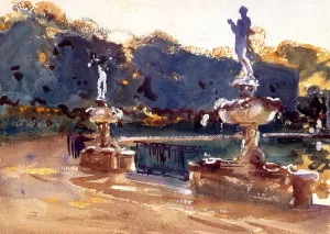 Boboli Gardens by John Singer Sargent - Oil Painting Reproduction