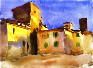 Bordo San Lorenzo Oil painting by John Singer Sargent