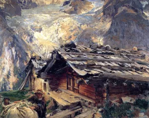 Brenva Glacier by John Singer Sargent Oil Painting