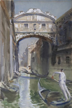 Bridge of Sighs by John Singer Sargent Oil Painting