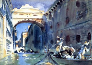 Bridge of Sighs by John Singer Sargent Oil Painting