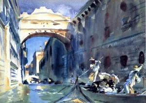 Bridge of Sighs by John Singer Sargent Oil Painting