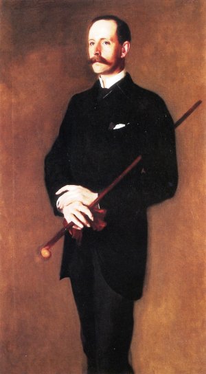 Brigadier Archibald Campbell Douglass Dick by John Singer Sargent Oil Painting