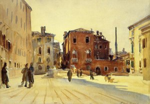Campo Dei Gesuiti by John Singer Sargent Oil Painting