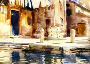 Campo San Boldo by John Singer Sargent Oil Painting