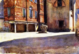 Campo San Canciano, Venice by John Singer Sargent - Oil Painting Reproduction