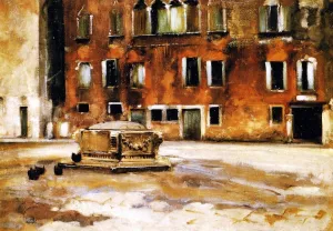 Campo Sant' Agnese, Venice painting by John Singer Sargent