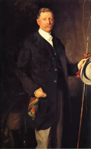 Captain John Spicer painting by John Singer Sargent