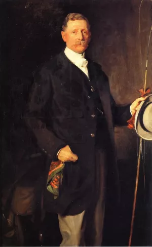 Captain John Spicer Oil painting by John Singer Sargent