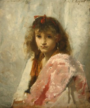 Carmela Bertagna by John Singer Sargent Oil Painting