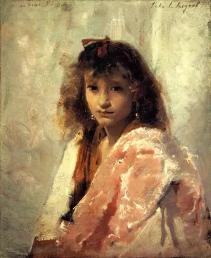 Carmela Bertagna by John Singer Sargent - Oil Painting Reproduction