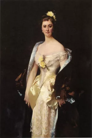 Caroline de Bassano, Marquise d'Espeuilles by John Singer Sargent - Oil Painting Reproduction