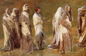 Cashmere painting by John Singer Sargent