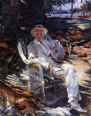 Charles Deering by John Singer Sargent Oil Painting