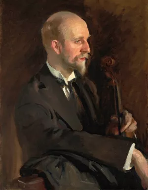 Charles Martin Loeffler by John Singer Sargent Oil Painting