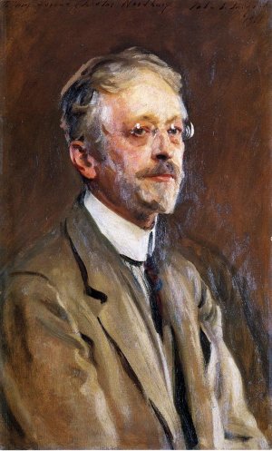 Charles Woodbury by John Singer Sargent Oil Painting