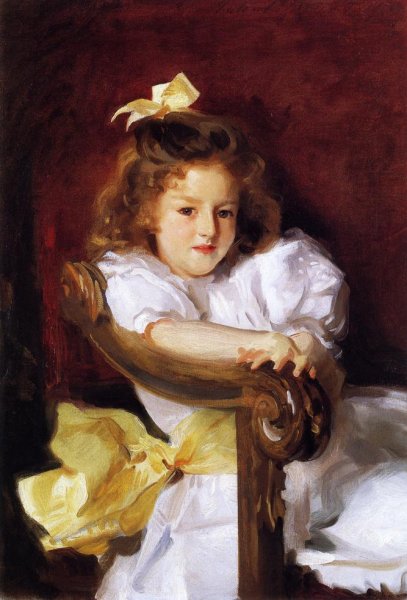 Charlotte Cram by John Singer Sargent - Hand-Painted Oil Painting Reproduction