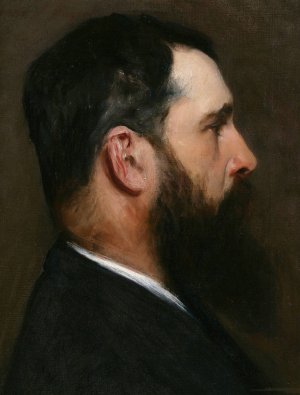 Claude Monet by John Singer Sargent Oil Painting