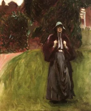 Clementina Austruther-Thompson Sketch painting by John Singer Sargent