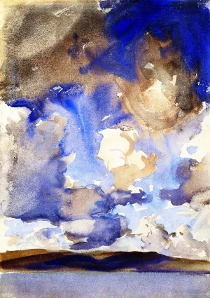 Clouds by John Singer Sargent Oil Painting