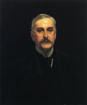Colonel Thomas Edward Vickers by John Singer Sargent Oil Painting