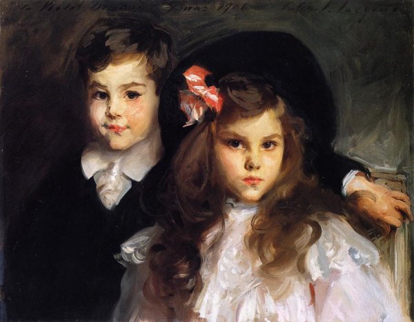 Main Product Photo of Conrad and Reine Ormand Painting by John Singer Sargent