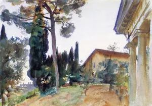 Corfu by John Singer Sargent - Oil Painting Reproduction