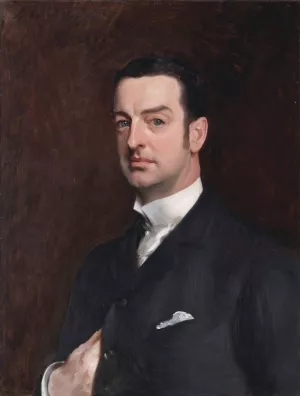 Cornelius Vanderbilt II by John Singer Sargent Oil Painting
