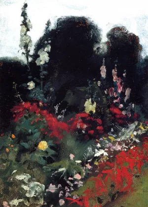 Corner of a Garden painting by John Singer Sargent