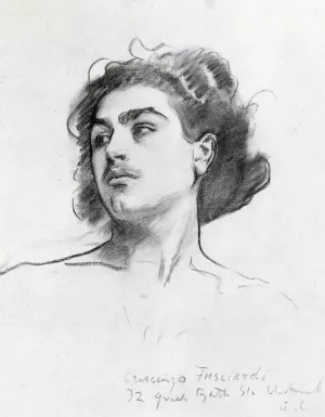 Crescenzo Fusciardi painting by John Singer Sargent