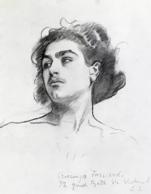 Crescenzo Fusciardi by John Singer Sargent Oil Painting
