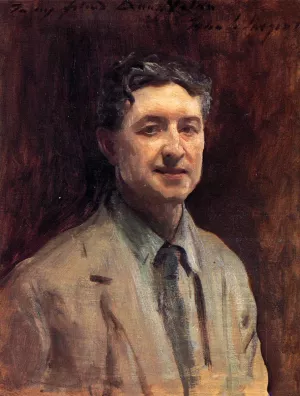Daniel J. Nolan by John Singer Sargent - Oil Painting Reproduction