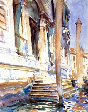 Doorway of a Venetian Palace by John Singer Sargent Oil Painting