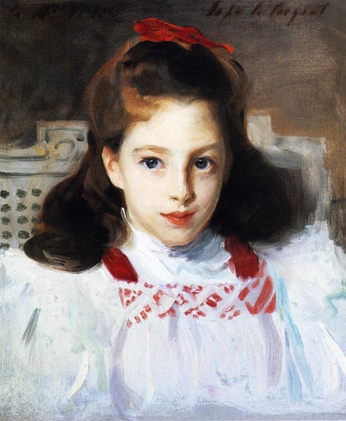 Dorothy Vickers by John Singer Sargent - Hand-Painted Oil Painting Reproduction