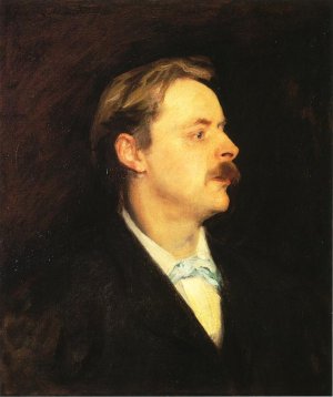 Edmond Gosse by John Singer Sargent Oil Painting